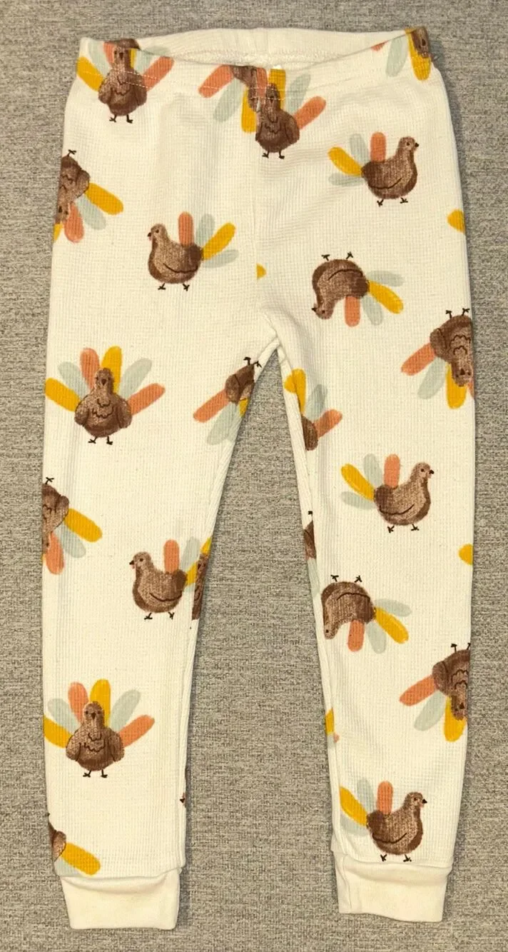 Carters Thanksgiving pajamas size 3T